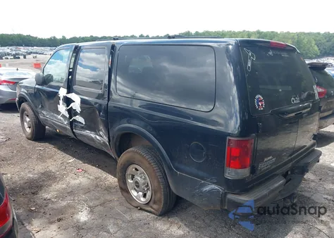 2004 Ford Excursion Limited из США, поврежденный, VIN 1FMNU42L84ED00303